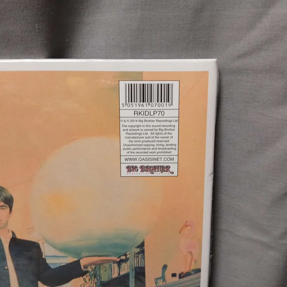 SEALED OASIS – DEFINITELY MAYBE VINYL LP (RKDLP70) – 2014 BIG BROTHER RECORDINGS REISSUE