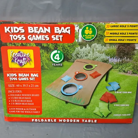 BOXED KIDS BEAN BAG TOSS GAMES SET