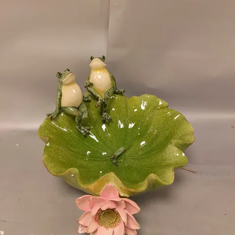 MY GARDEN STORIES FALLEN LEAF BIRD BATH