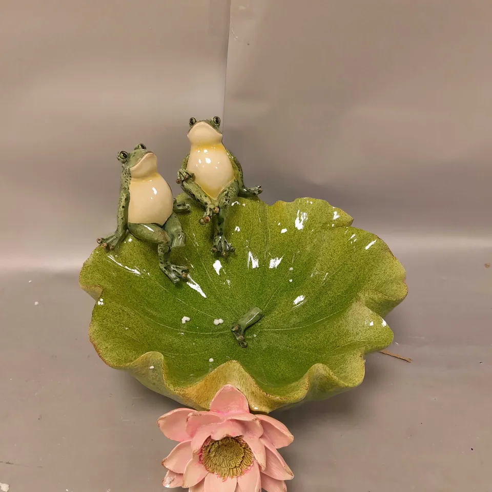 MY GARDEN STORIES FALLEN LEAF BIRD BATH