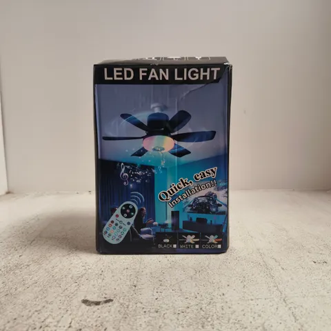 BOXED UNBRANDED LED FAN LIGHT
