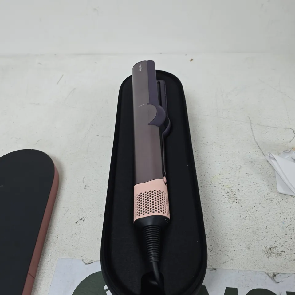 DYSON AIRSTRAIT WET-TO-DRY STRAIGHTENING WAND – PURPLE/PINK, WITH CASE