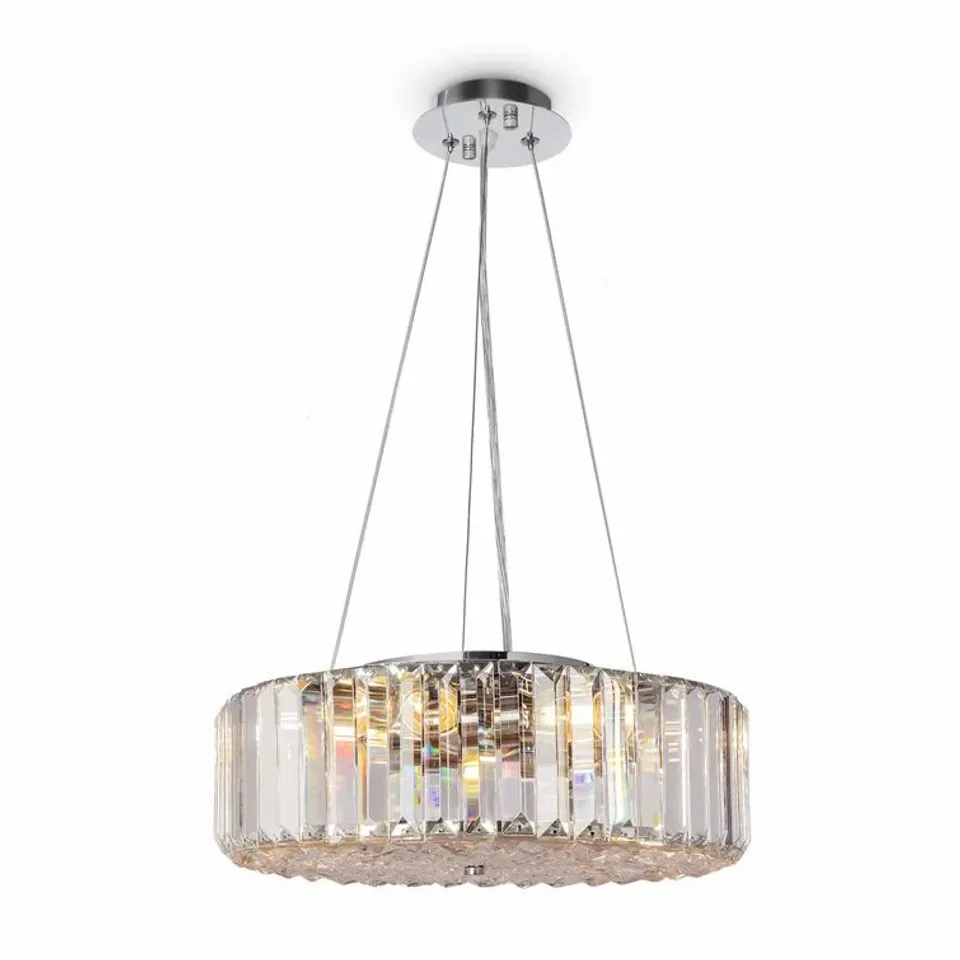 BOXED PALLADINO 6-LIGHT DRUM CHANDELIER 