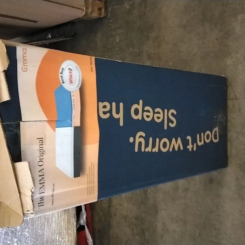 THE EMMA ORIGINAL MATTRESS 90 X 190CM HARD (SINGLE)