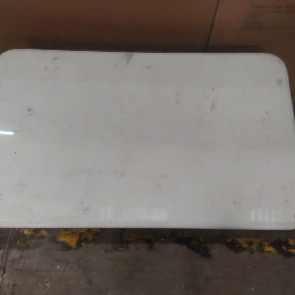 DESIGNER MARBLE TOP COFFEE TABLE