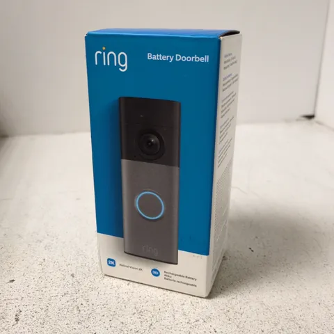 RING BATTERY DOORBELL – BOXED