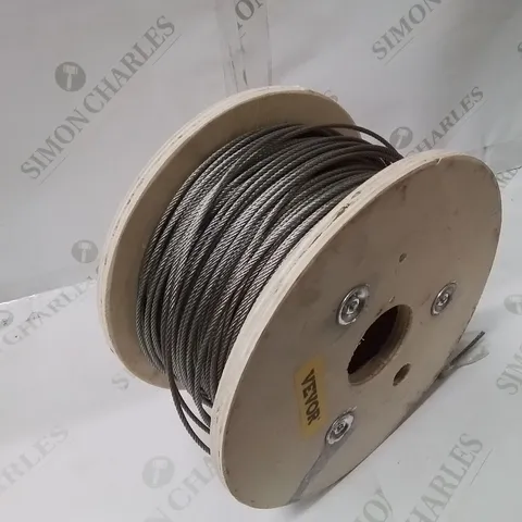 LARGE ROLL OF METAL CABLE