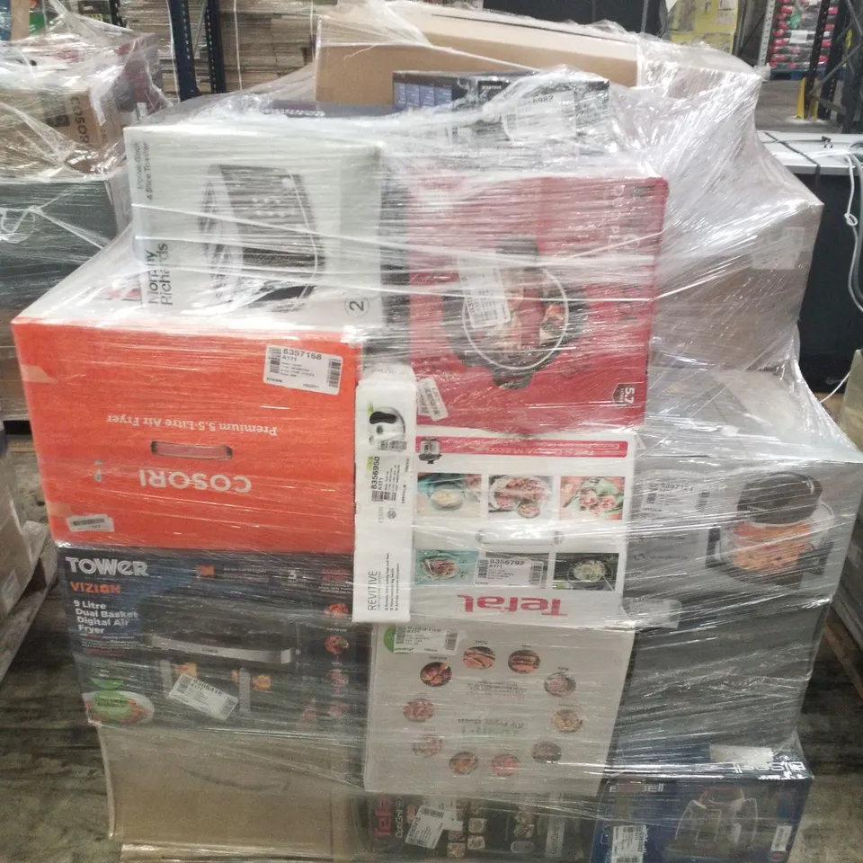 PALLET OF APPROXIMATELY 31 UNPROCESSED RAW RETURN HOUSEHOLD AND ELECTRICAL GOODS TO INCLUDE;