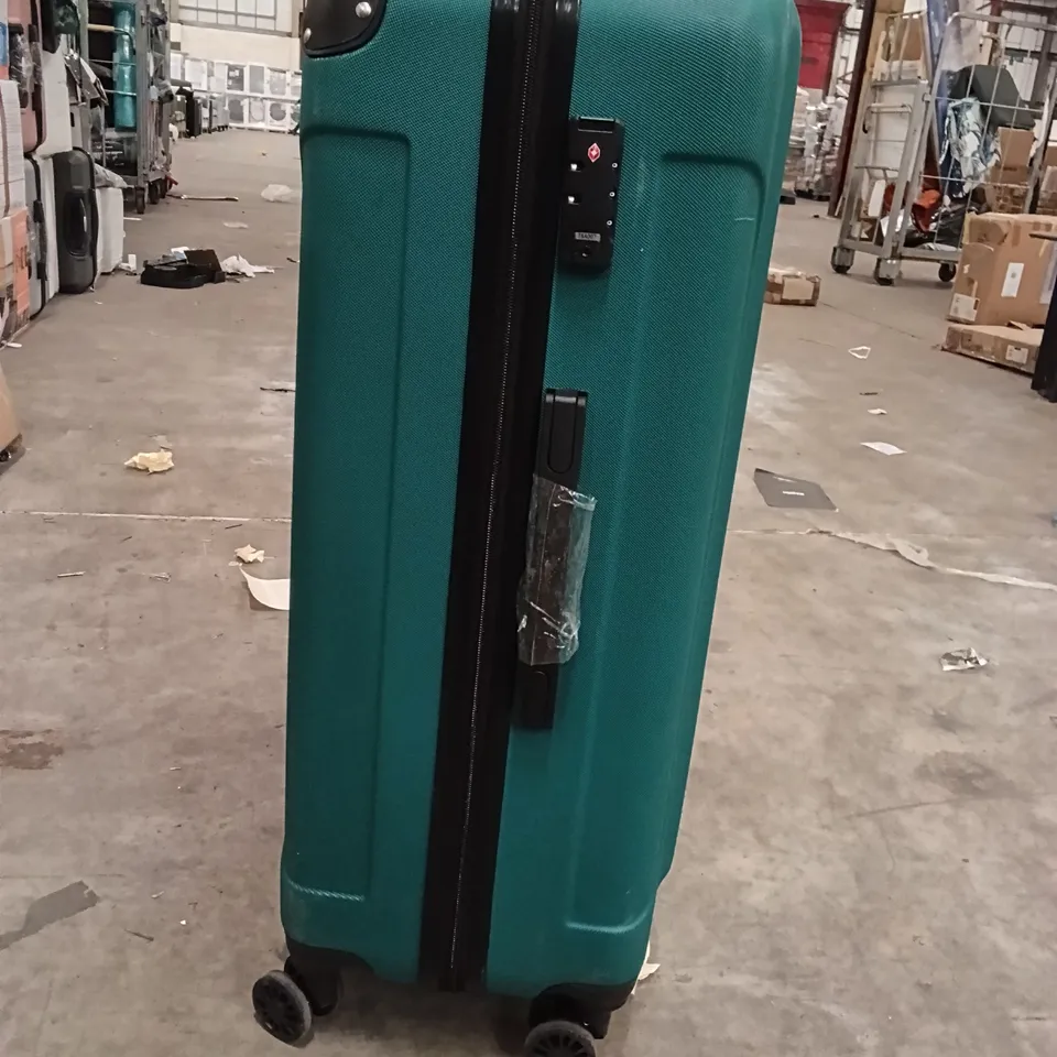 KEPLIN TRAVEL LUGGAGE MEDIUM SIZE WITH GOOD LOCK SYSTEM WHEELS AND COLOUR BLUE