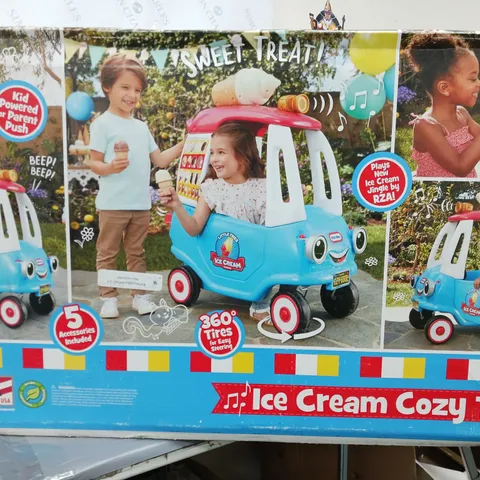 BOXED LITTLE TIKES ICE CREAM COZY TRUCK - COLLECTION ONLY