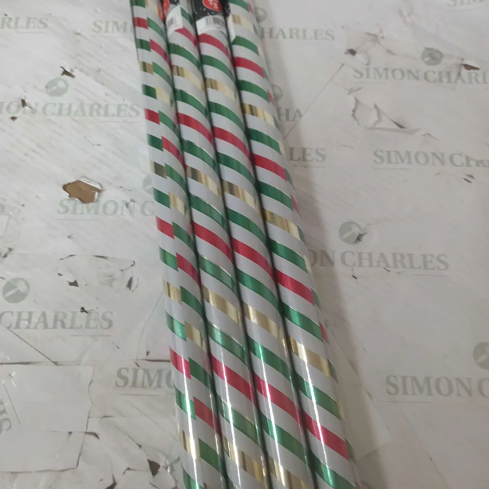 PACK OF APPROXIMATELY 48 3.5M ROLLS OF WRAPPING PAPER