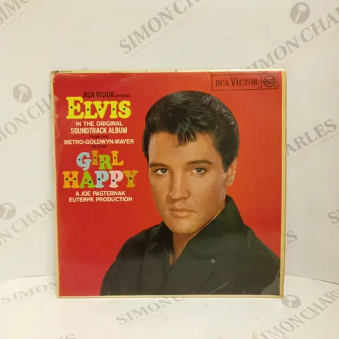 ELVIS - GIRL HAPPY ORIGINAL SOUNDTRACK VINYL