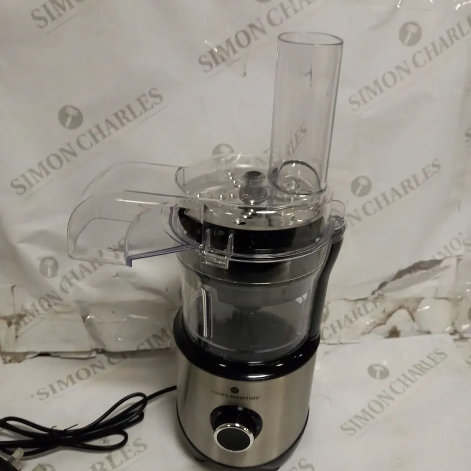 COOK'S ESSENTIALS 400ML COMPACT DOUBLE BLADE FOOD PROCESSOR