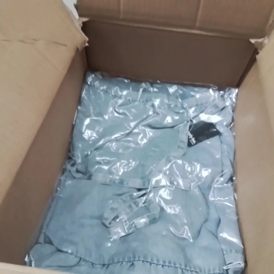 BOXED BRAND NEW APPROXIMATELY 9 SIMPLY BE MAXI TENCEL DRESS LIGHT WASH SIZE 28