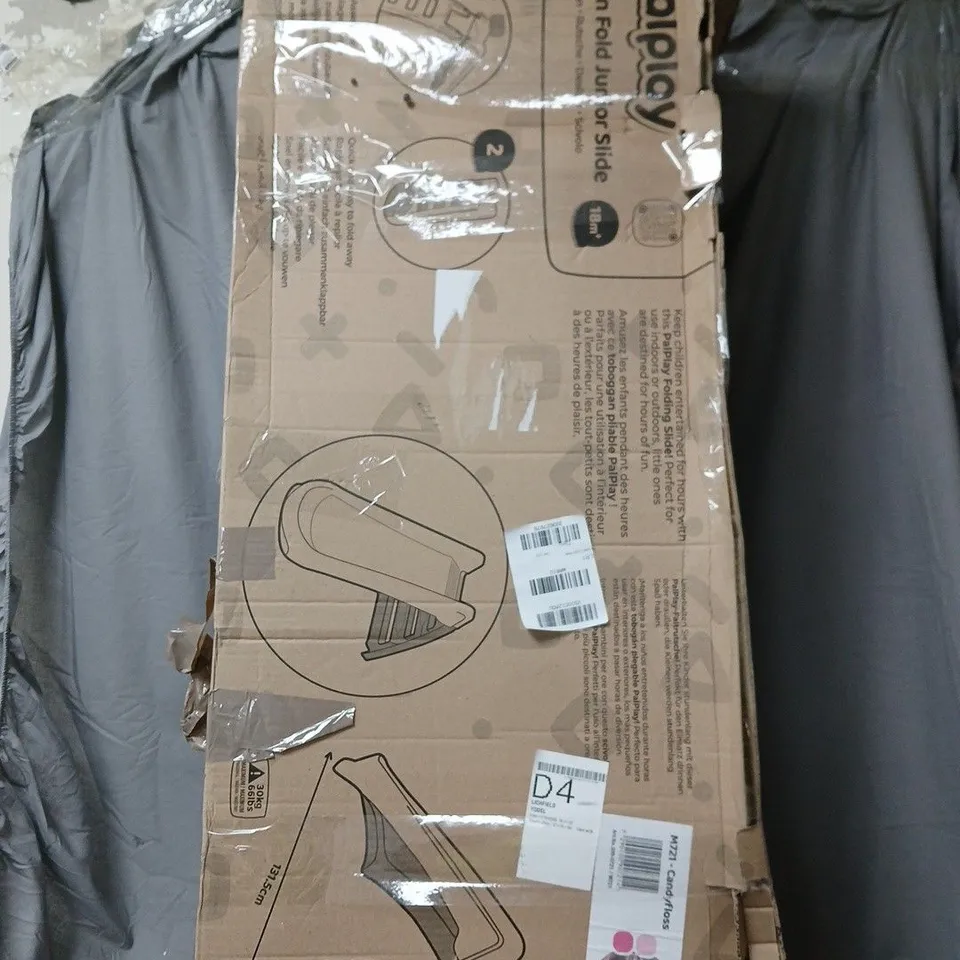 BOXED PALPLAY FOLDING SLIDE - PINK - COLLECTION ONLY