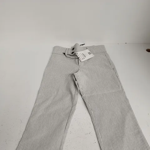 BERSHKA BOOTCUT TROUSERS β STRIPED, SIZE 32