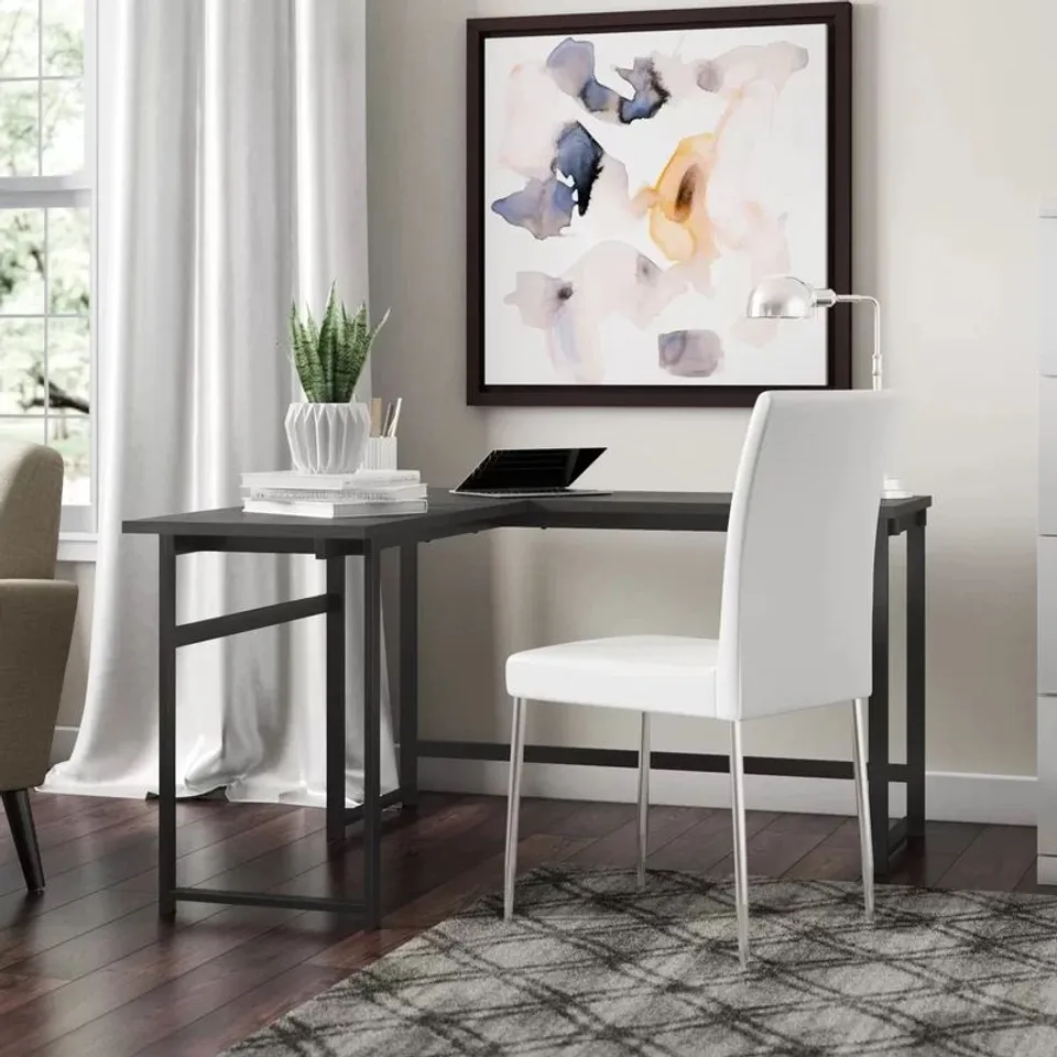 BOXED FERRILL L-SHAPE DESK