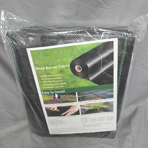 SEALED WEED BARRIER FABRIC 