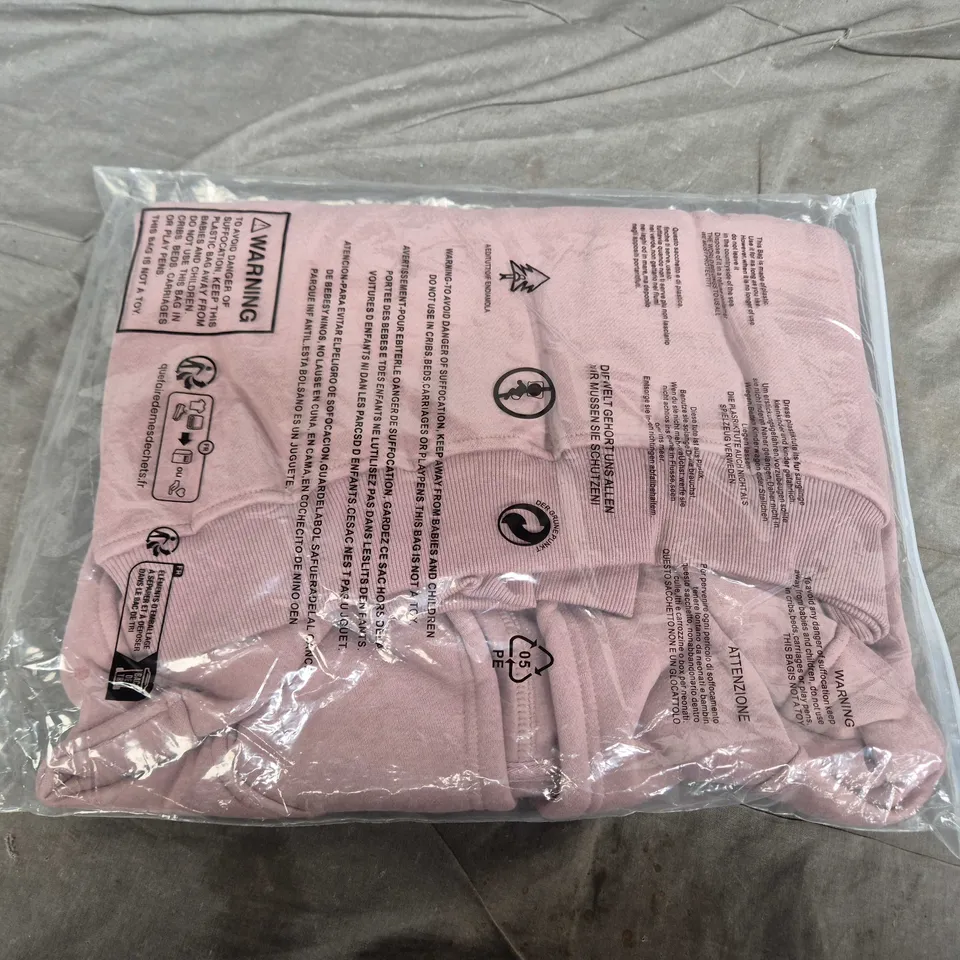 WHITE FOX LILAC HOODED SWEATSHIRT – SIZE M