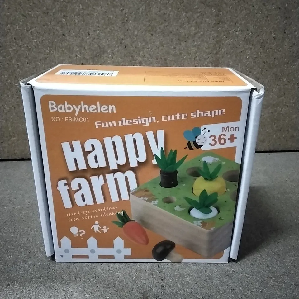 BOX TO CONTAIN APPROXIMATELY X20 BABYHELEN HAPPY FARM CHILDRENS GAME - 1 BOX