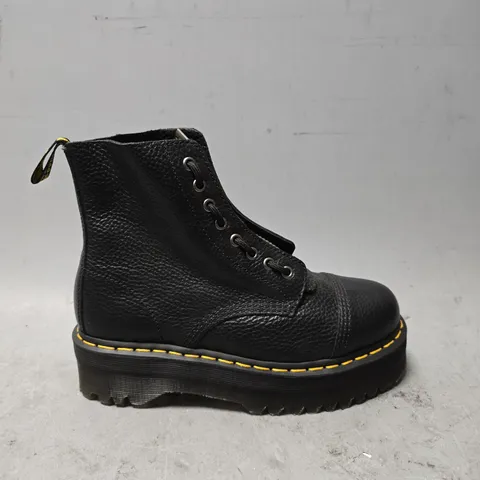 DR MARTENS HIGH TOP BROWN BOOTS - SIZE UNSPECIFIED 