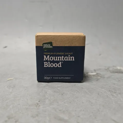 BOXED NATURE PROVIDES MOUNTAIN BLOOD SHILAJIT 