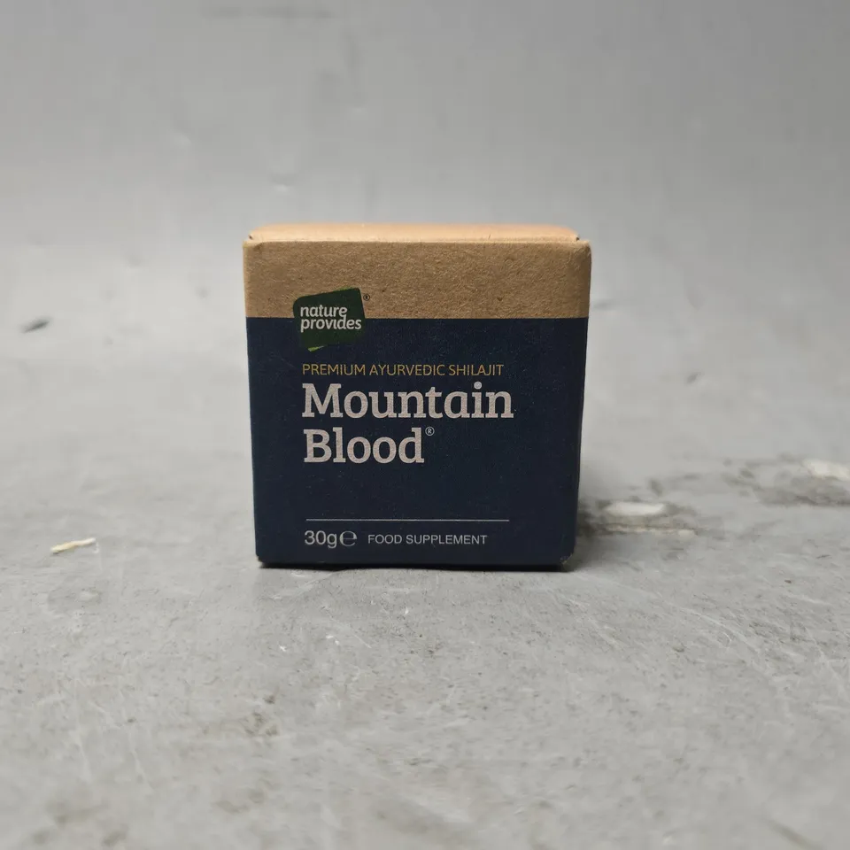 BOXED NATURE PROVIDES MOUNTAIN BLOOD SHILAJIT 