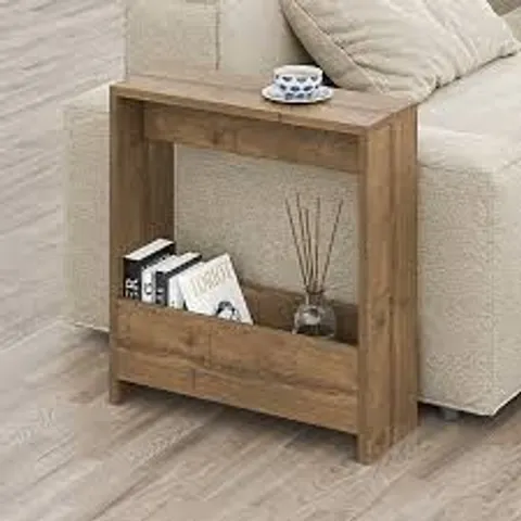 BOXED SIMPI MODERN SIDE TABLE H 60CM 2 TIER - HITIT