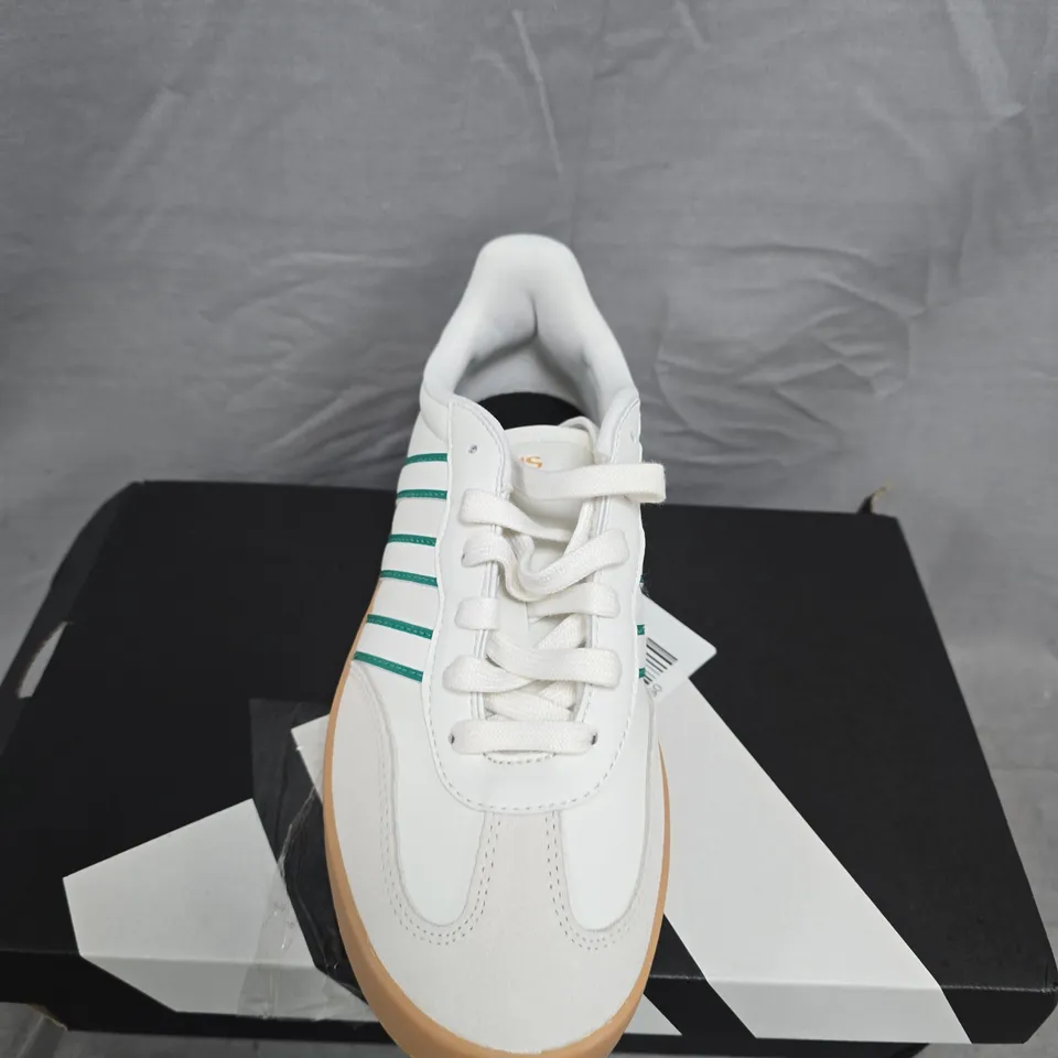 BOXED PAIR OF ADIDAS BARREDA SNEAKERS - UK SIZE 6