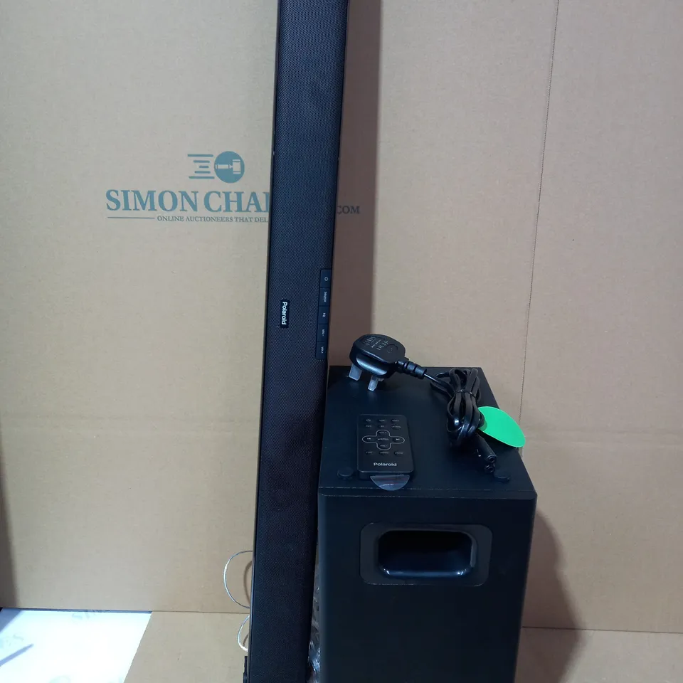 POLAROID BLUETOOTH SOUNDBAR WITH SUBWOOFER 