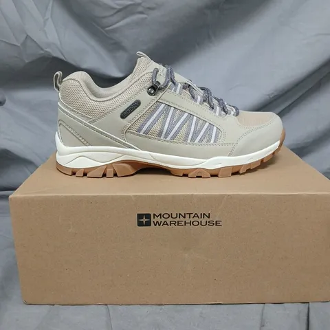 MOUNTAIN WAREHOUSE HIKING SHOES – BEIGE/GREY, MEN'S - SIZE 7