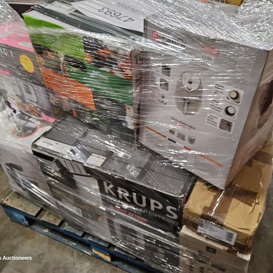 PALLET OF APPROXIMATELY 14 UNPROCESSED RAW RETURN HOUSEHOLD AND ELECTRICAL GOODS TO INCLUDE;
