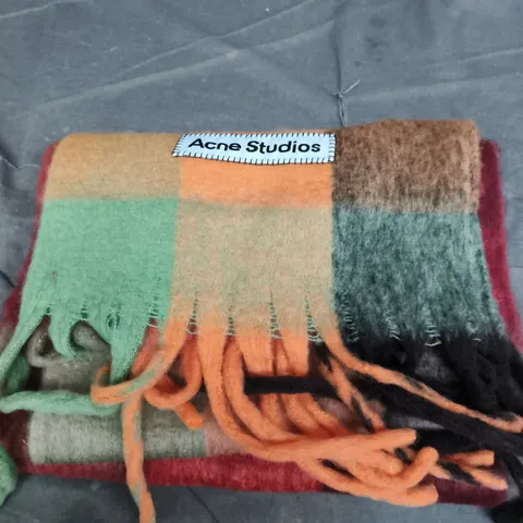 ACNE STUDIOS COLOUR PRINT SCARF 