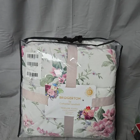 BRIDGERTON BY CATHERINE LANSFIELD PENELOPE FLORAL BEDSPREAD – 200 X 200 CM