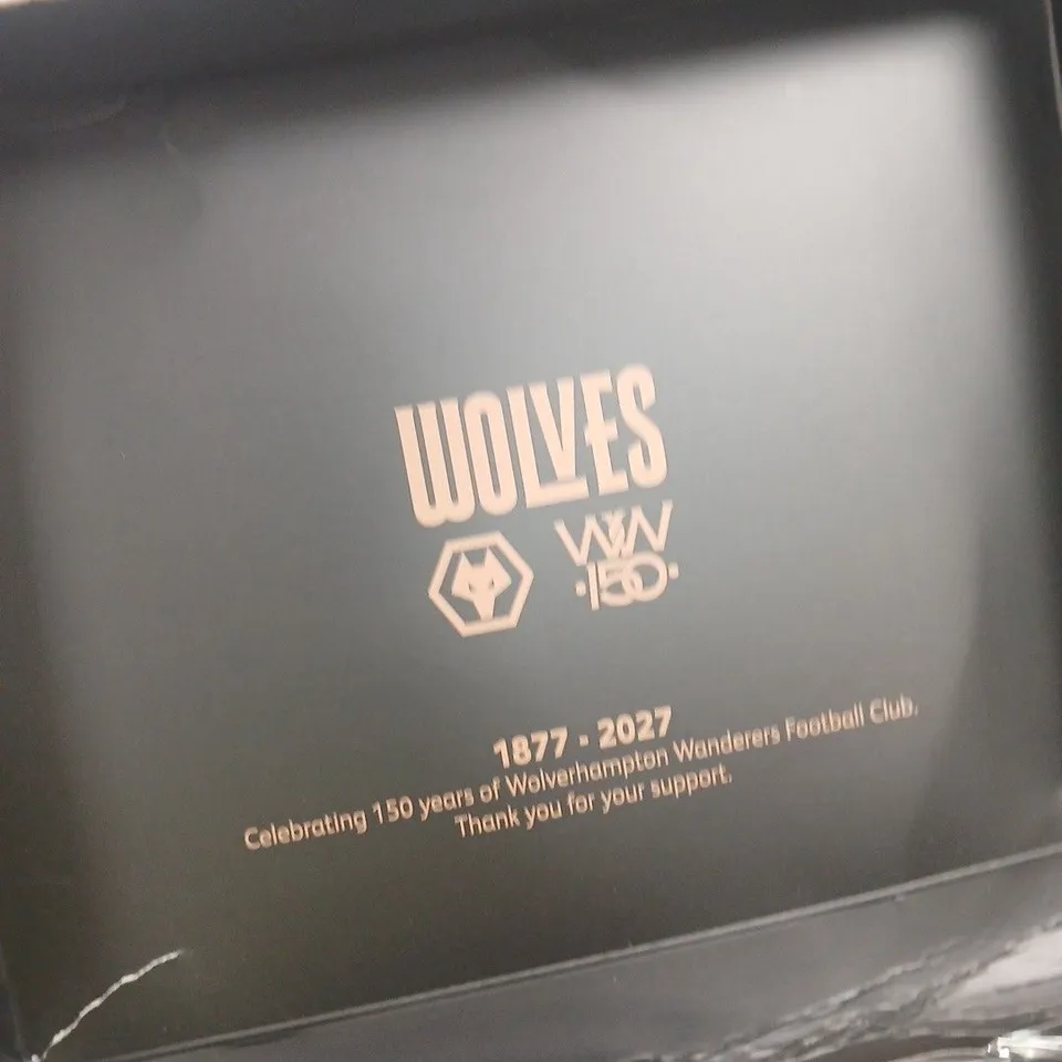 WOLVERHAMPTON WANDERERS OFFICIAL 150TH ANNIVERSARY MEMBERSHIP BOX – HAT, BOOK, PEN