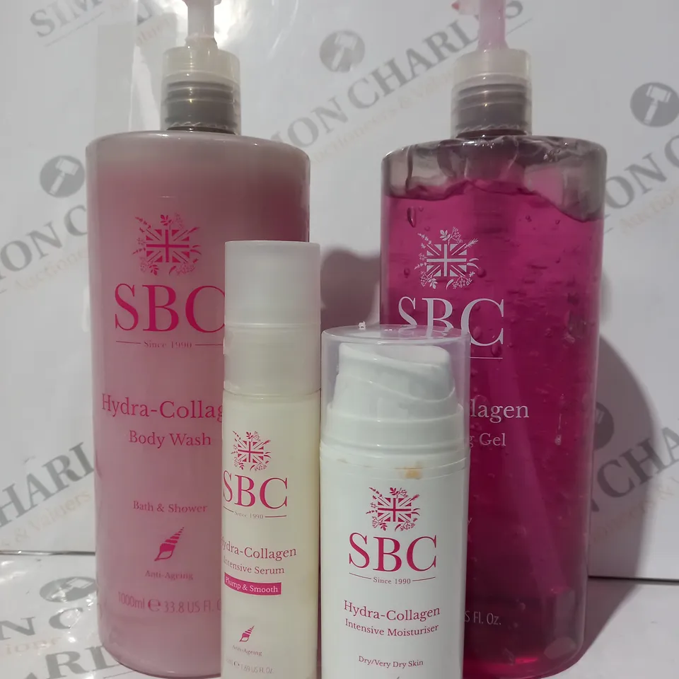 BOXED SBC BATH AND BODY CARE SET 