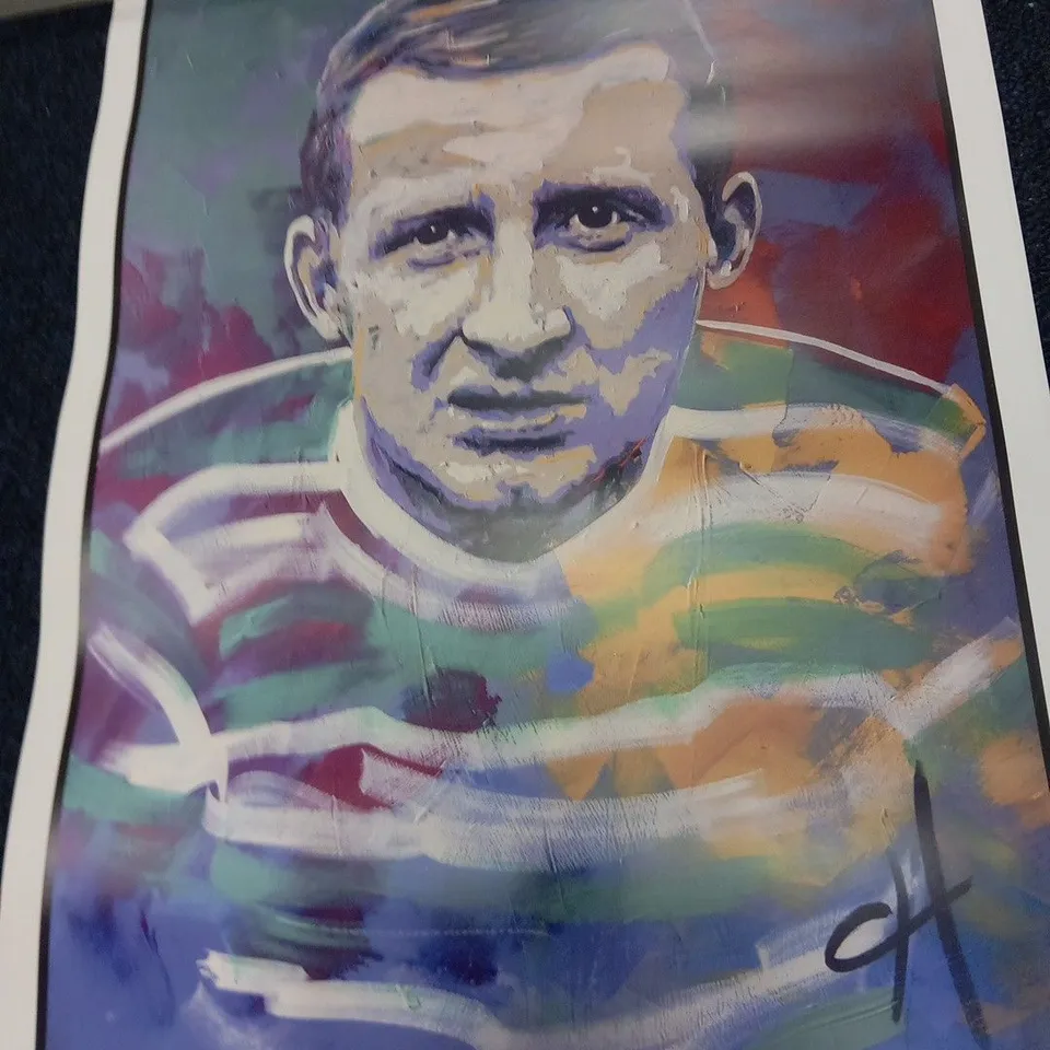 TEN ASSORTED CHRIS HARLAND SIGNED CELTIC PRINTS