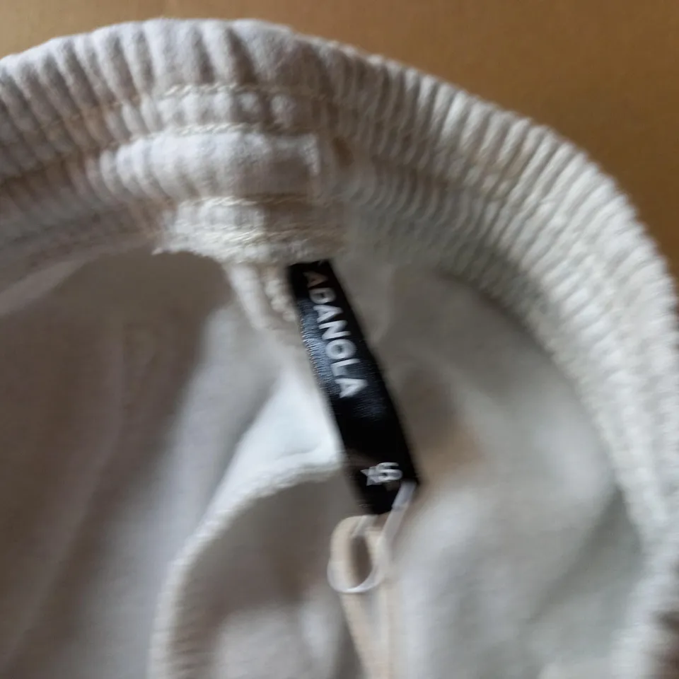 ADANOLA LIGHT GREY MELANGA PANT - SIZE XS