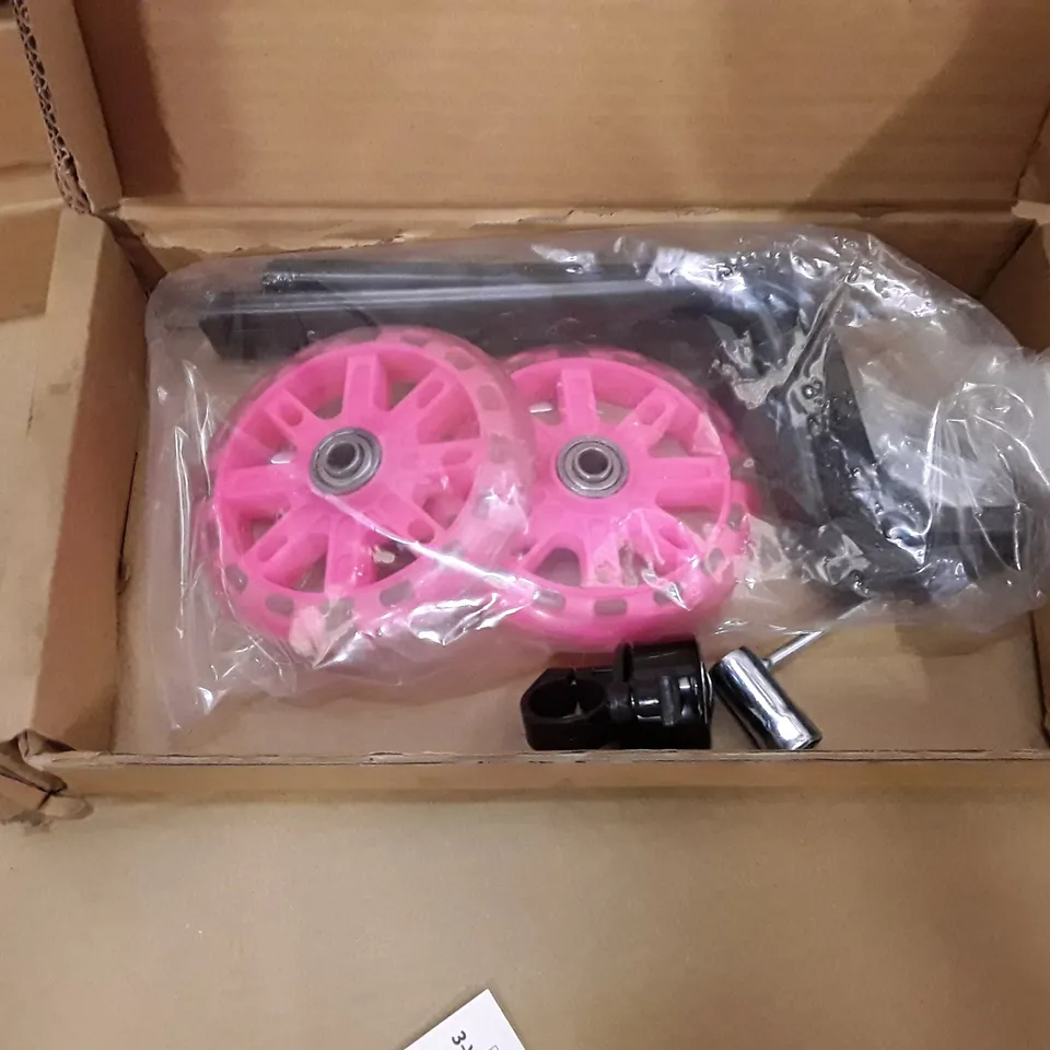 LOT TO CONTAIN 4 BOXES OF PAIRS OF PINK SCOOTER WHEELS