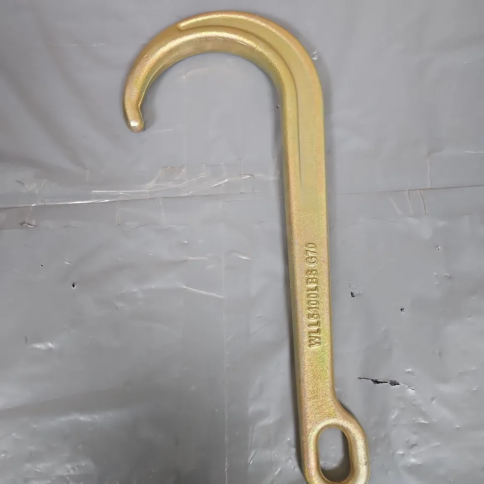 CURVED J-HOOK TOOL WITH OVAL EYELET