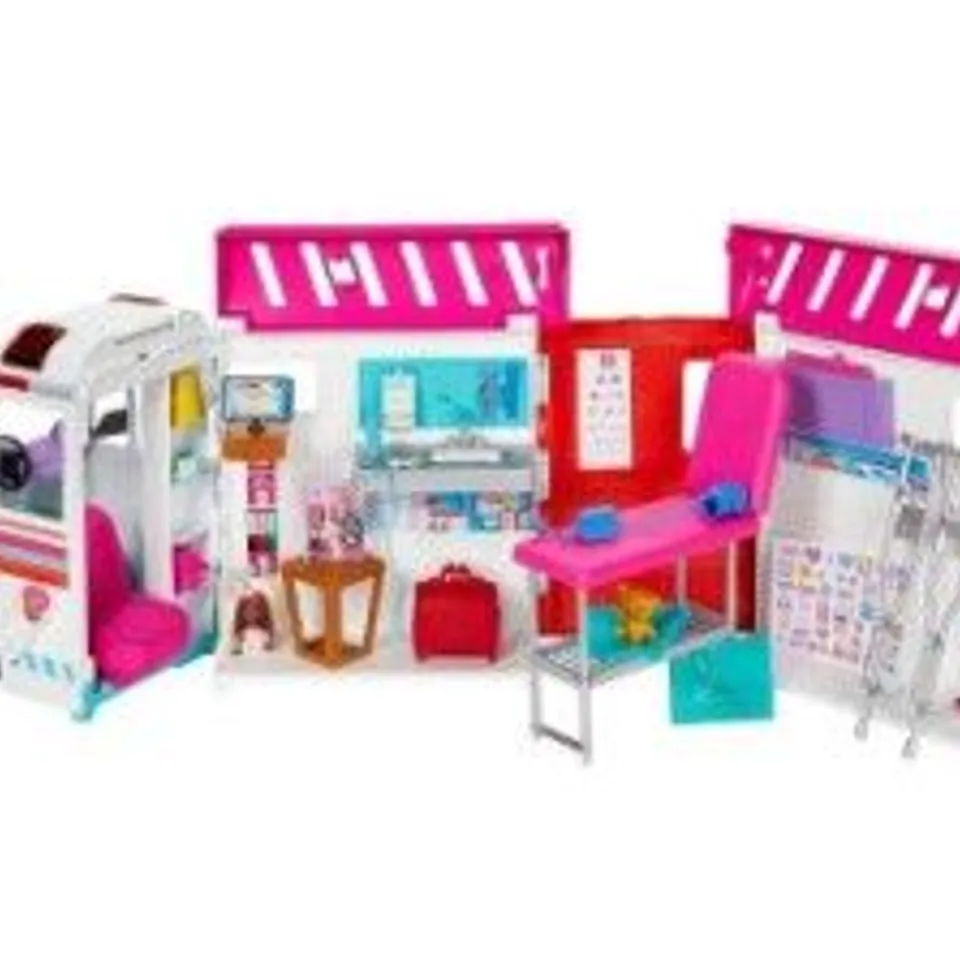 TWO BRAND NEW BOXED MATTEL BARBIE CARE CLINIC HKT79(TWO BOXES)