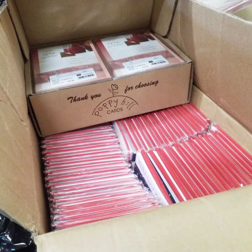 PALLET CONTAINING LARGE QUANTITY OF ASSORTED GREETINGS CARDS