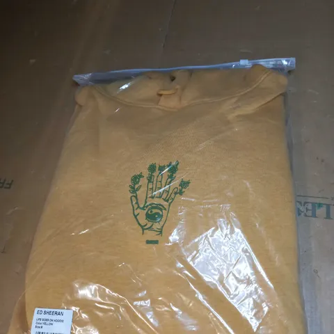 ED SHEERAN LIFE GOES ON HOODIE SIZE M