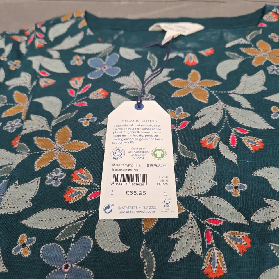 SEASALT CORNWALL SHORE FORAGING TUNIC  - SIZE 8 