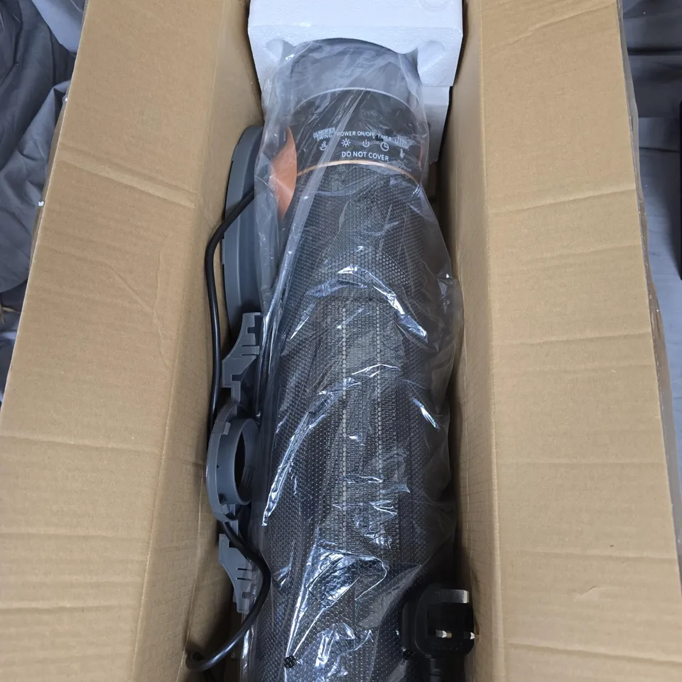 BLISS AND BEYOND FLAMEGLOW PORTABLE PTC HEATER AND HUMIDIFIER