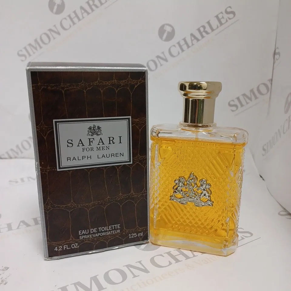 BOXED RALPH LAUREN SAFARI FOR MEN EAU DE TOILETTE 125ML 
