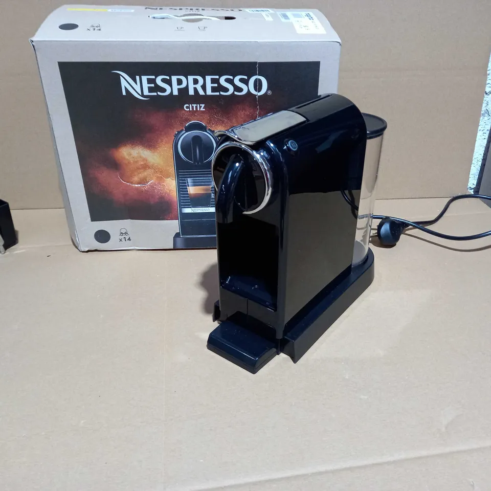 BOXED NESPRESSO CITIZ COFFEE MACHINE
