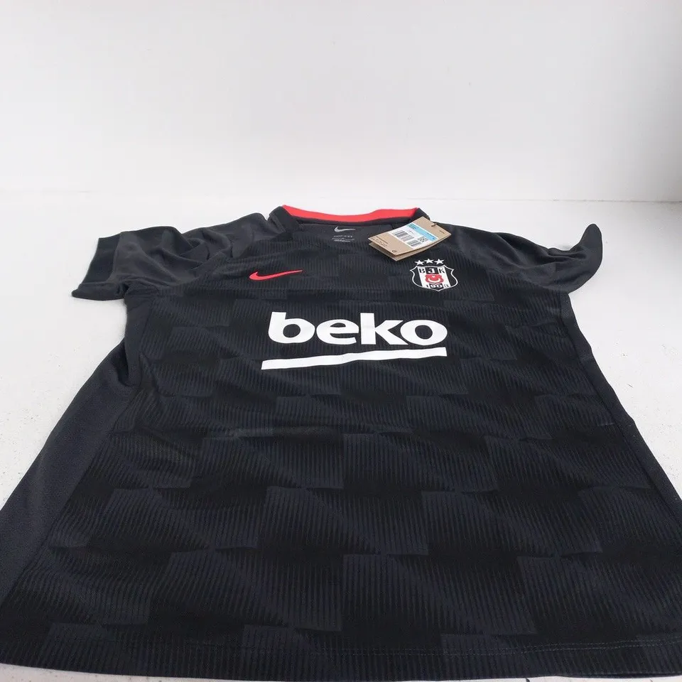 NIKE BESIKTAS JK WOMEN’S FOOTBALL SHIRT – BLACK, BEKO SPONSOR (M)