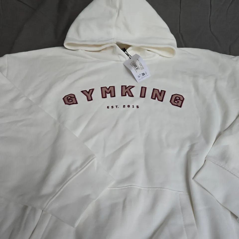 GYMKING LOGO HOODIE SIZE 10