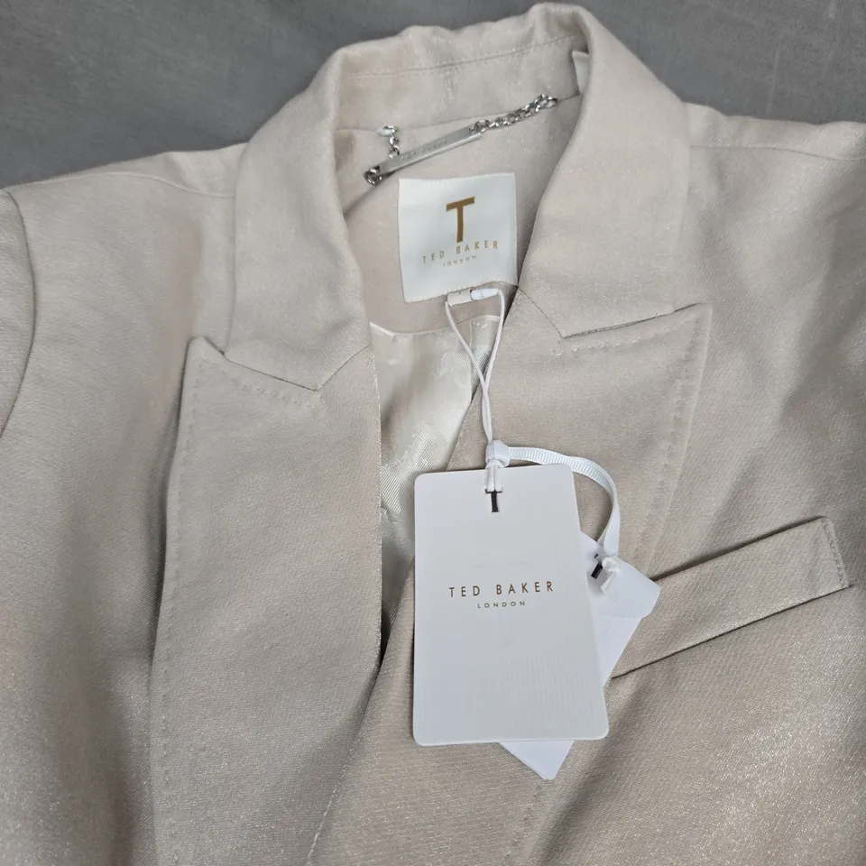 TED BAKER DOUBLE BREASTED BLAZER SIZE 1